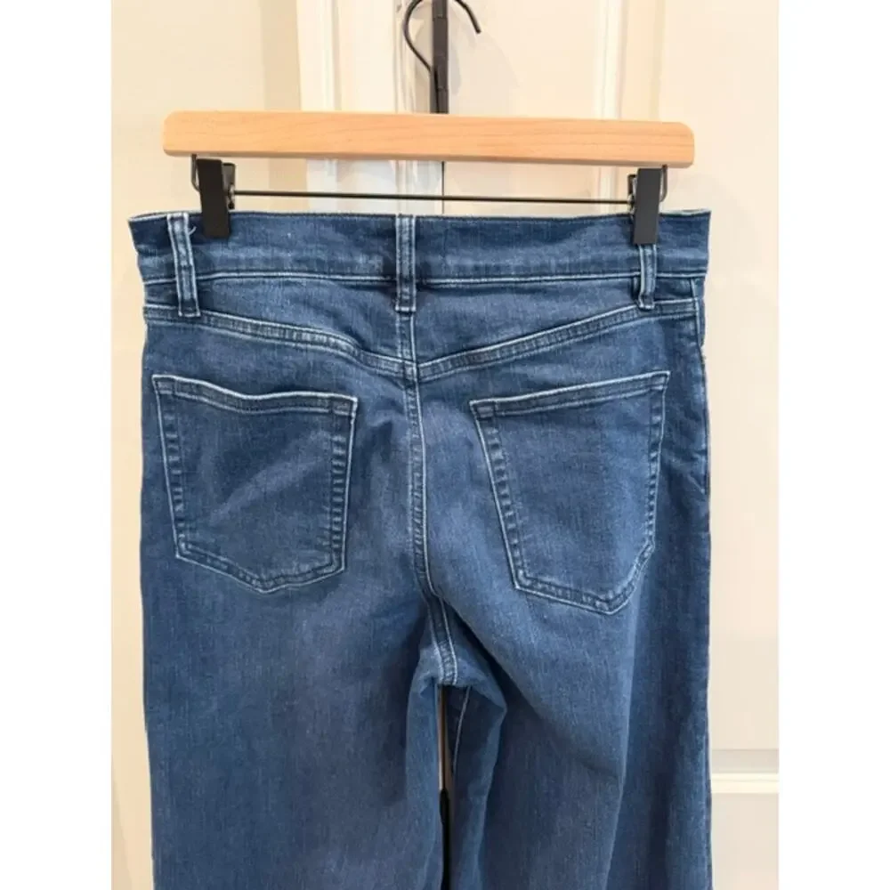 FRAME Le Palazzo Crop Wide Leg Jean in Keepsake Size: 29 - Picture 7 of 10
